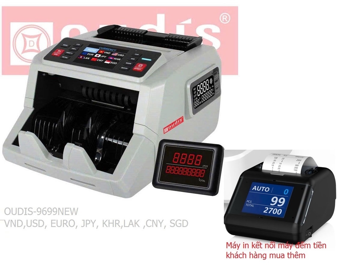 Máy đếm tiền OUDIS-9699NEW