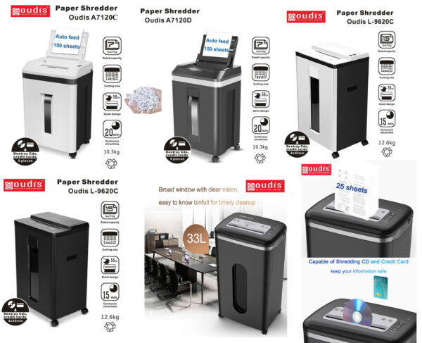 Máy hủy giấy L9620C