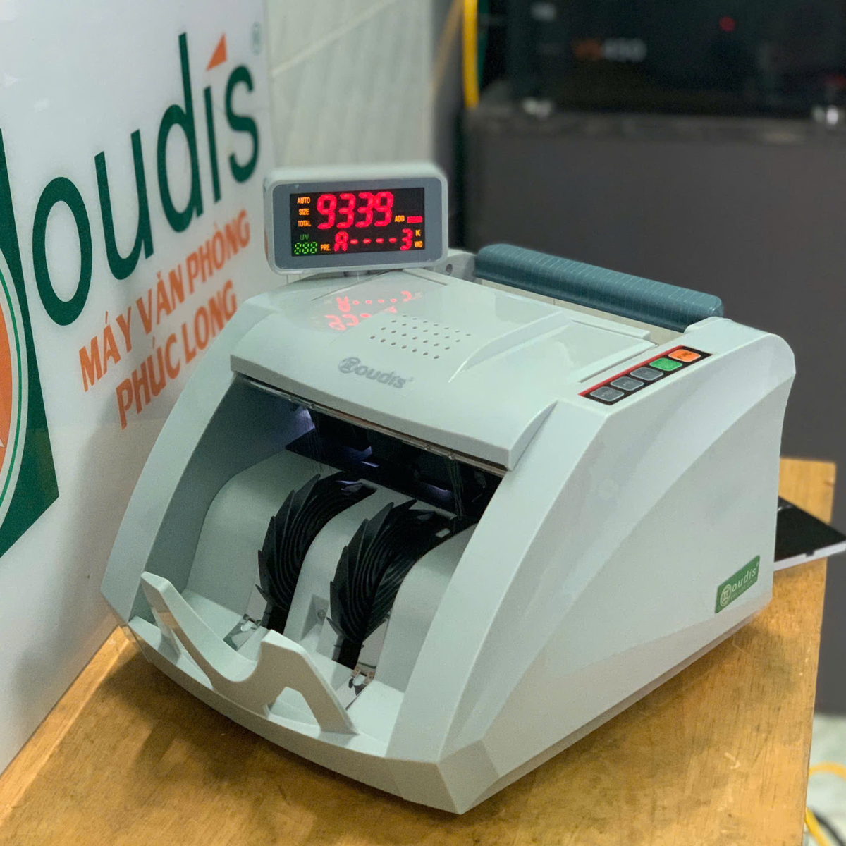 Máy đếm tiền Oudis - 9339A Màn hình LEP