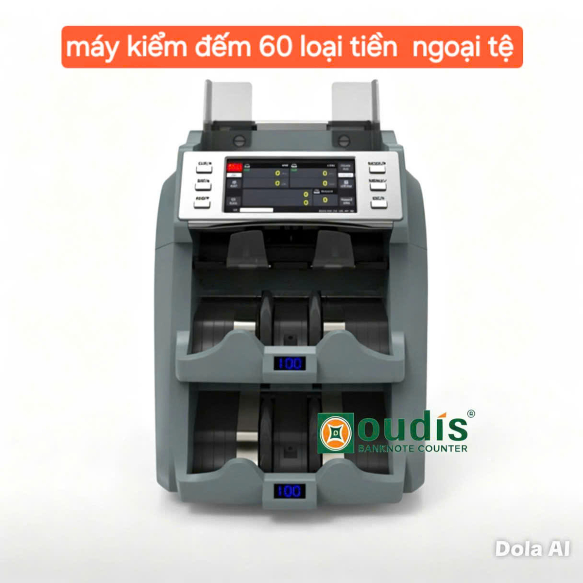 MÁY KIỂM ĐẾM TIỀN Phân loại ATM OUDIS 940PRO  2+1 Pocket