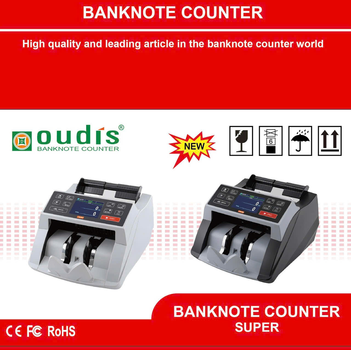 Máy đếm tiền Oudis 6768V