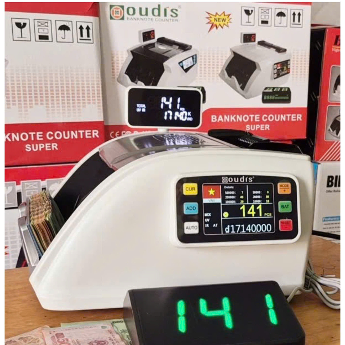 Máy đếm tiền Oudis 8899new