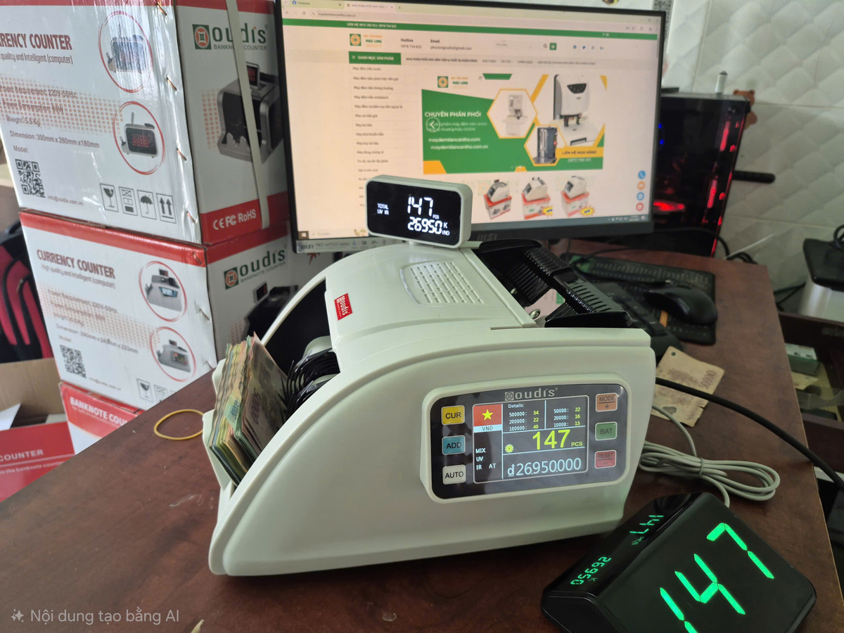 Máy đếm tiền Oudis 9191new