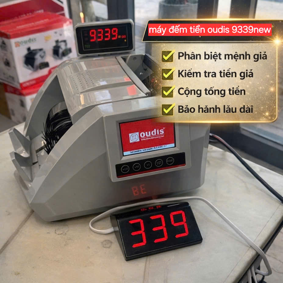 Máy đếm tiền Oudis 9339NEW