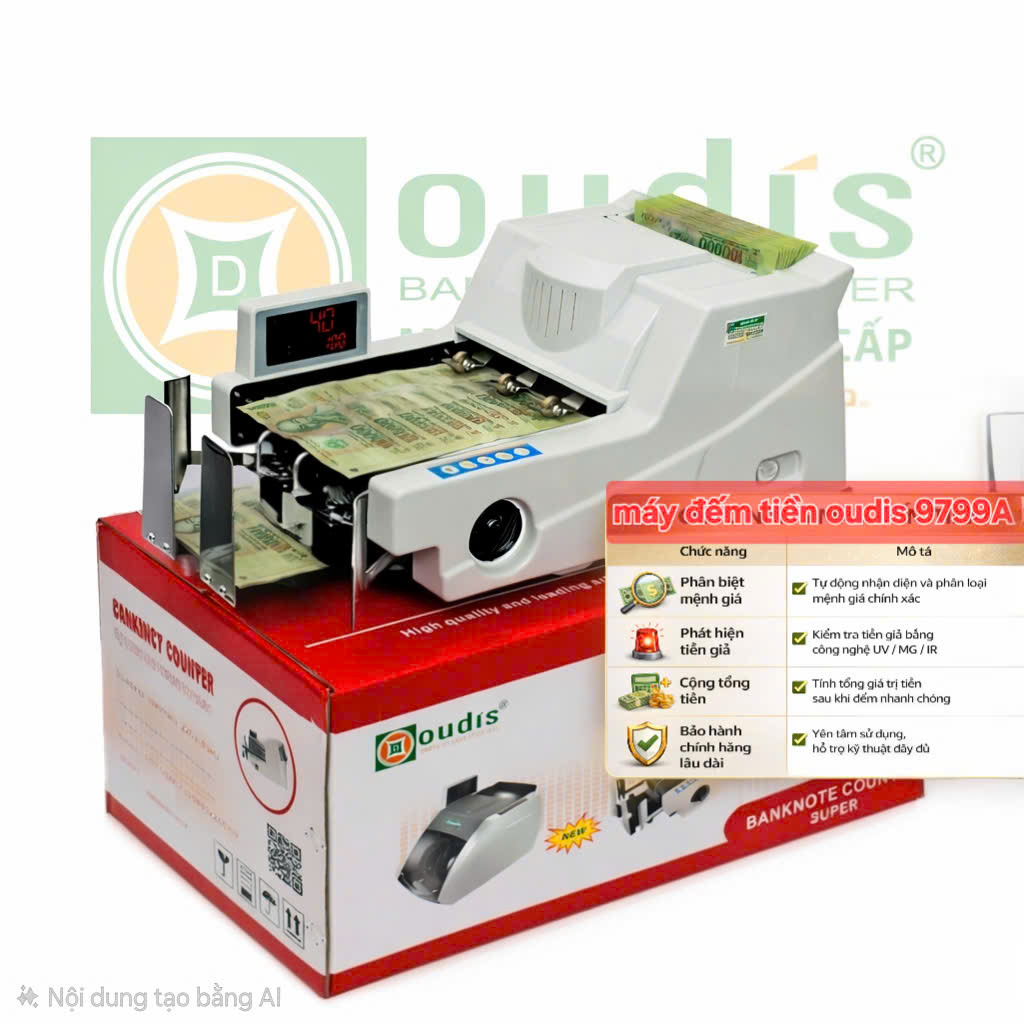 Máy đếm tiền Oudis 9799A