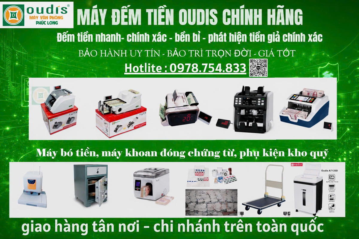 Máy đếm tiền Oudis 9899New