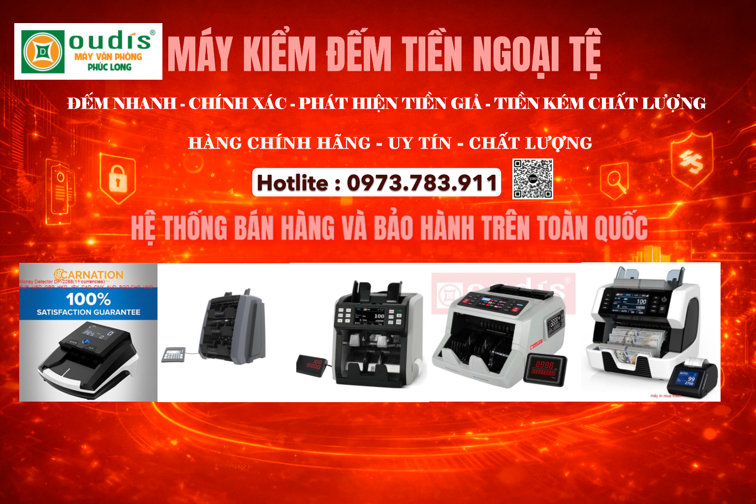 Máy đếm tiền Oudis 