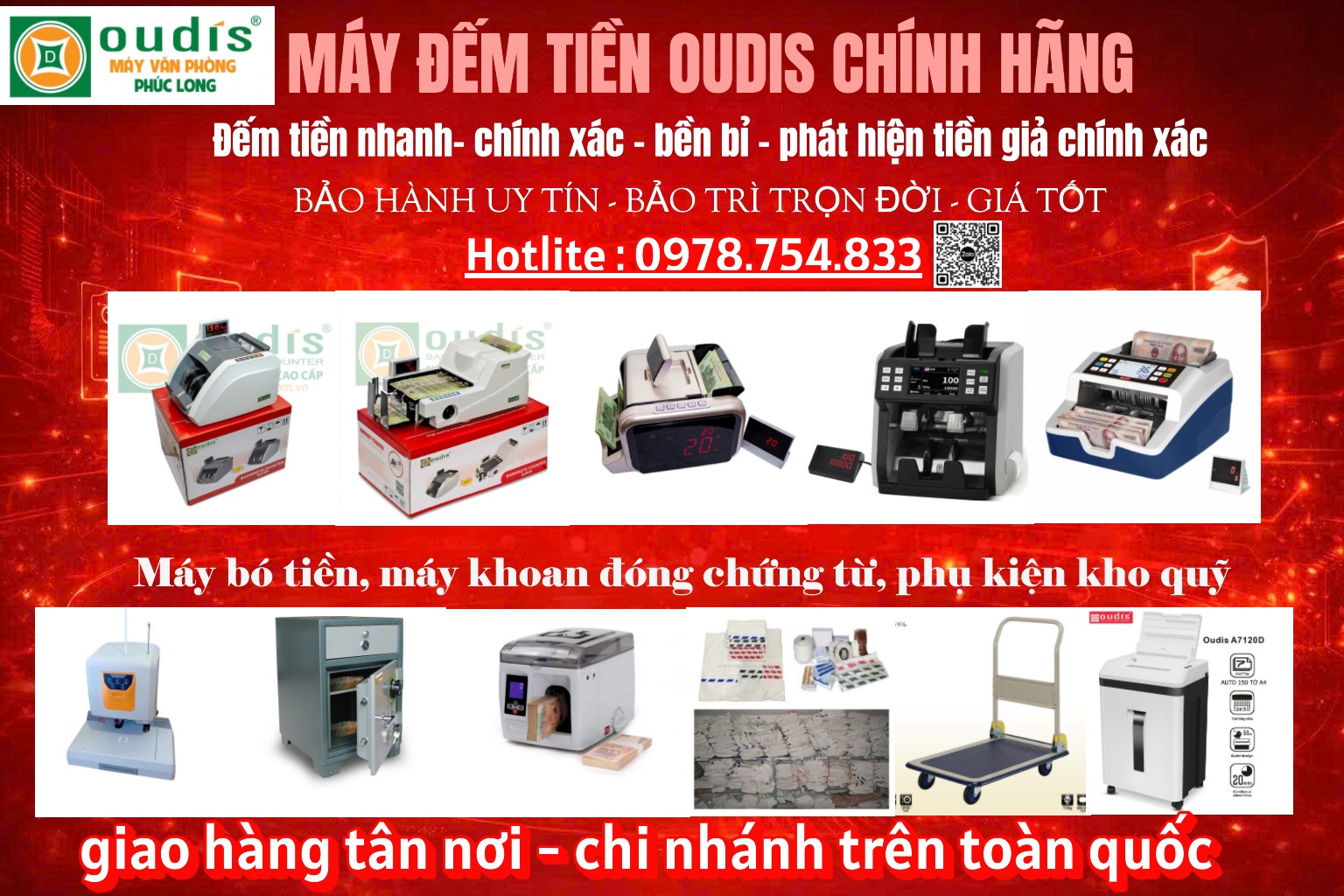 Máy đếm tiền Oudis 