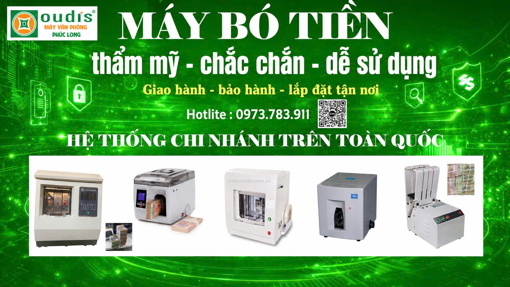 phân phối máy đếm tiền và thiết bị ngân hàng 